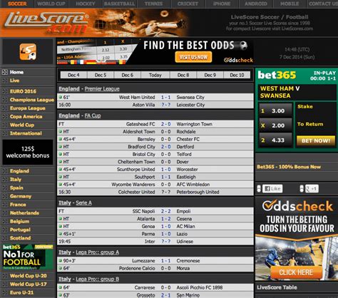 live score en direct.